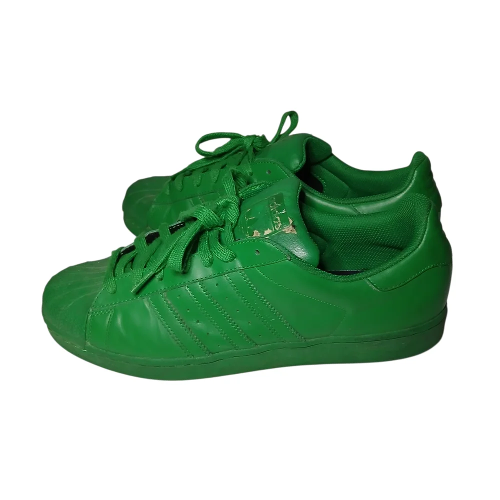 Green Adidas Sneakers - Picture 3 of 10